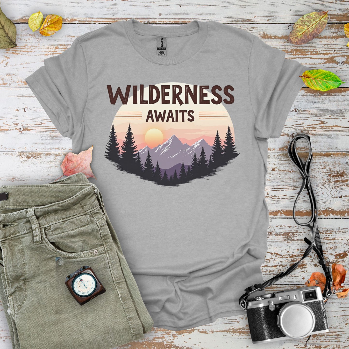 Wilderness Awaits Graphic T-Shirt