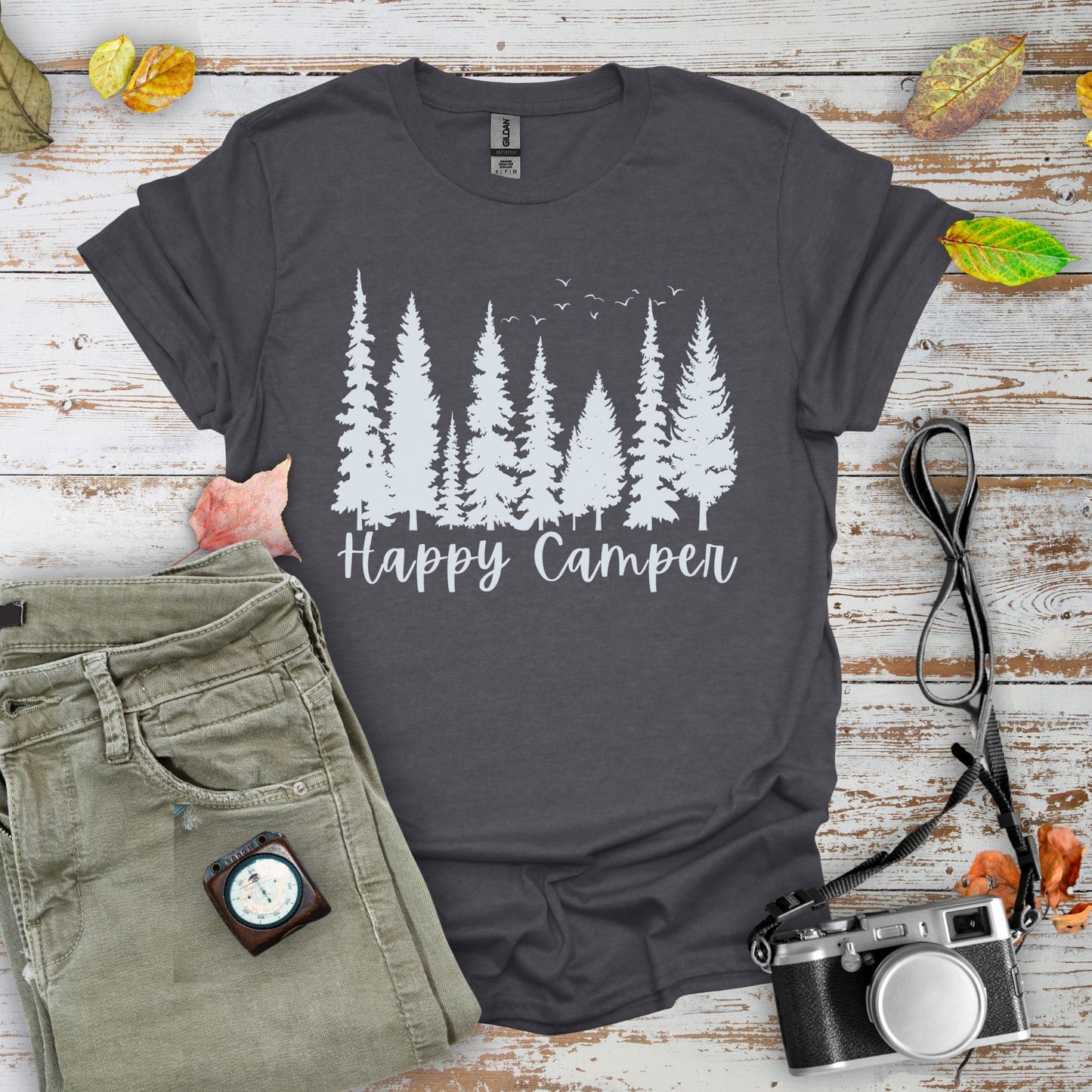 Happy Camper Graphic T-Shirt