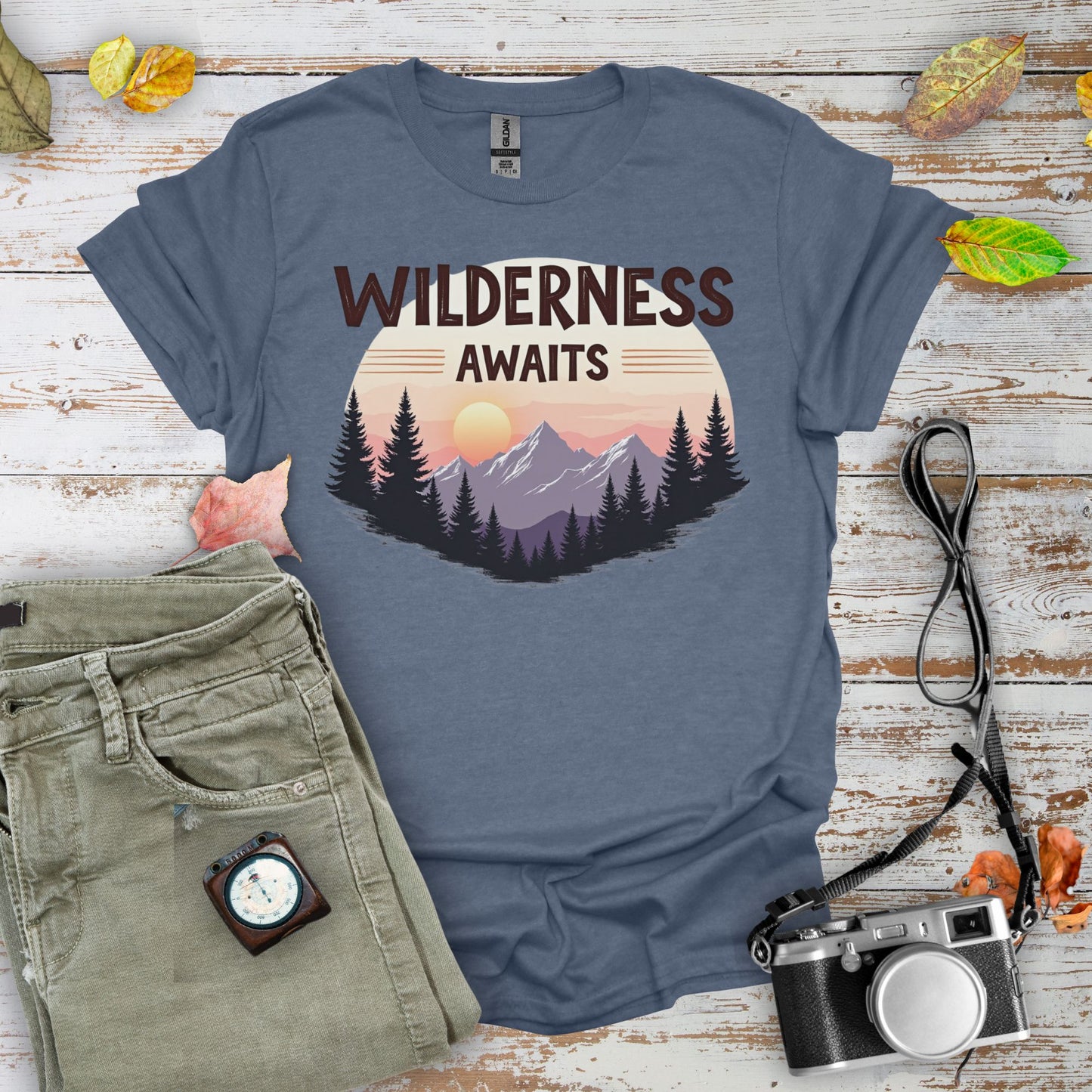 Wilderness Awaits Graphic T-Shirt