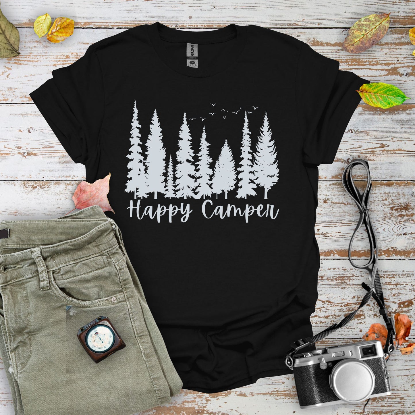 Happy Camper Graphic T-Shirt