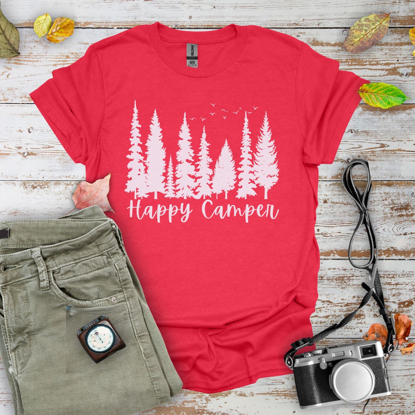 Happy Camper Graphic T-Shirt