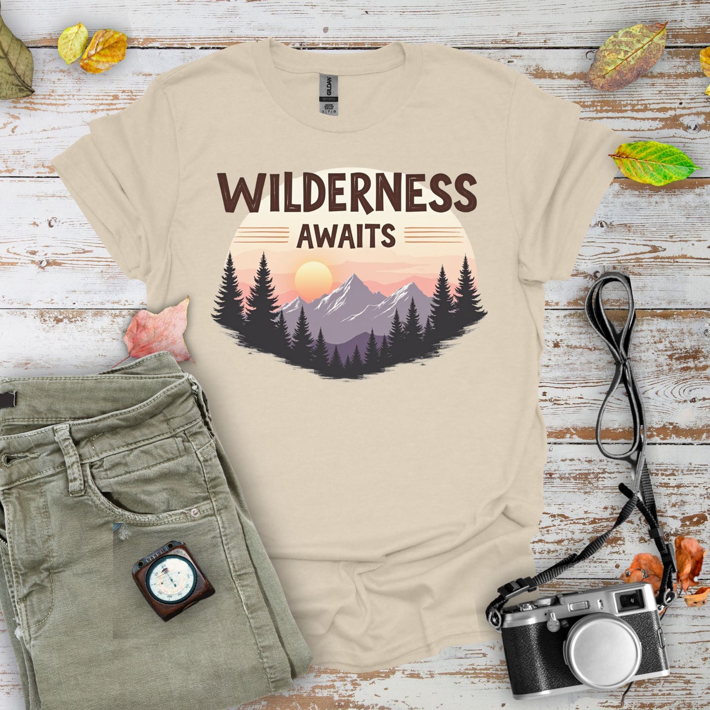 Wilderness Awaits Graphic T-Shirt