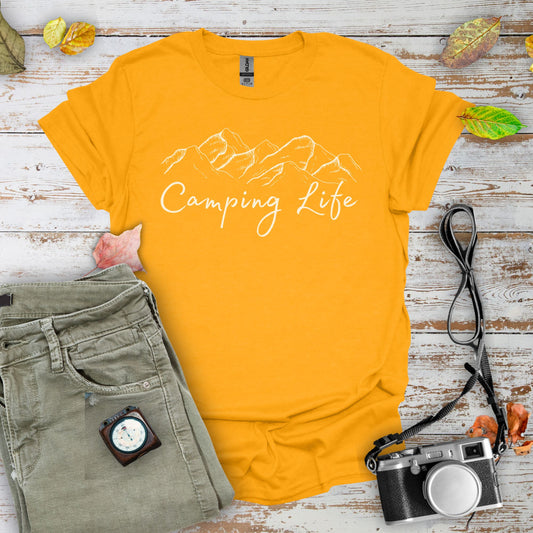 Camping Life Graphic T-Shirt