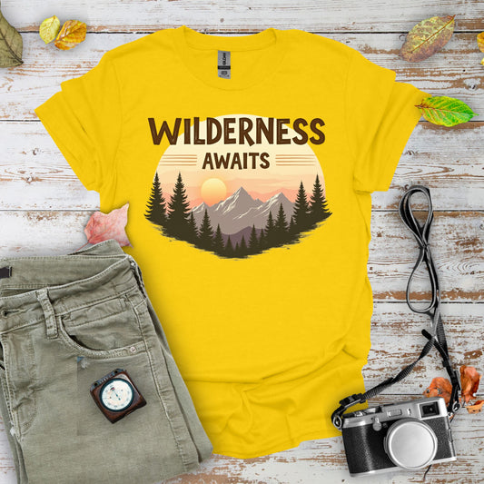 Wilderness Awaits Graphic T-Shirt