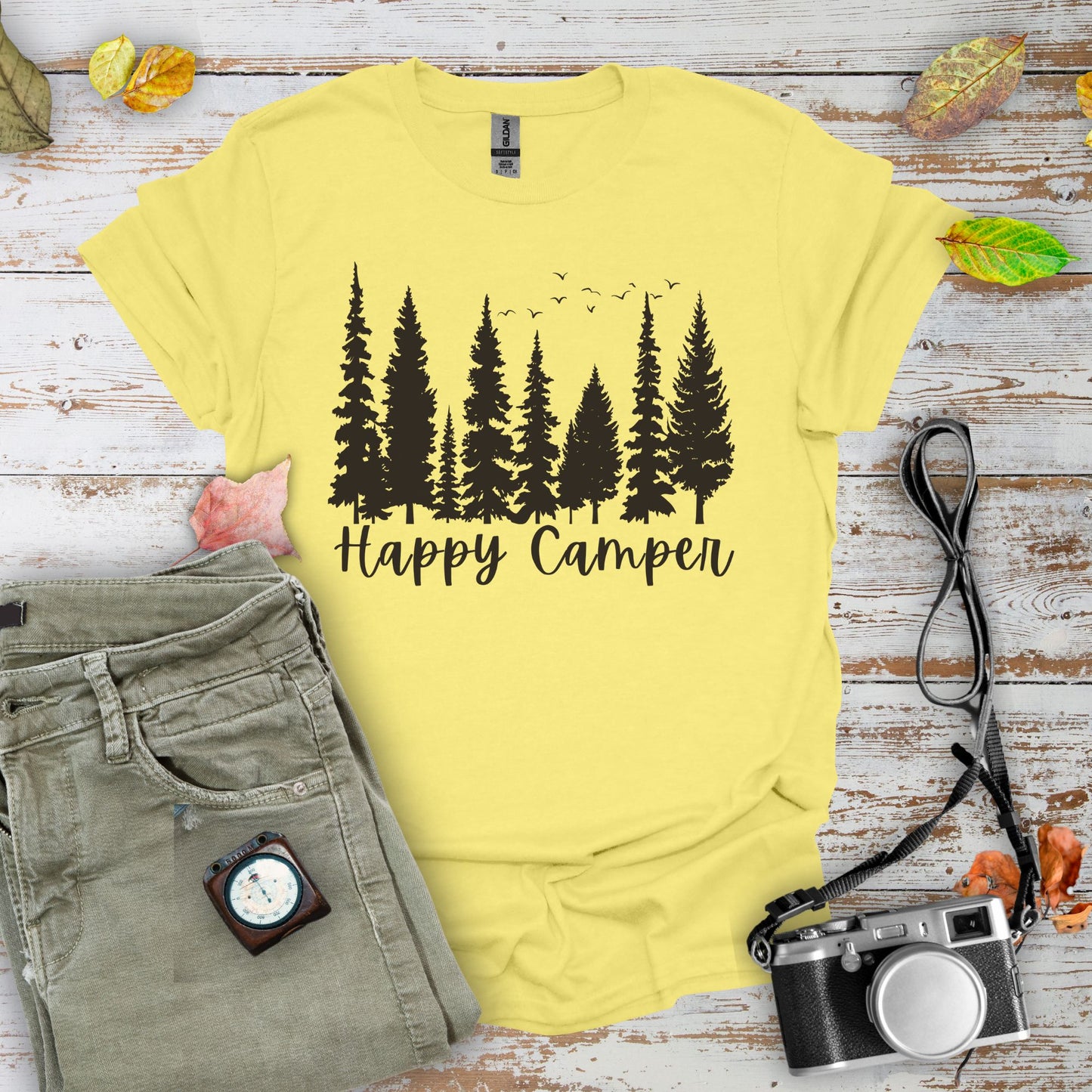 Happy Camper Graphic T-Shirt