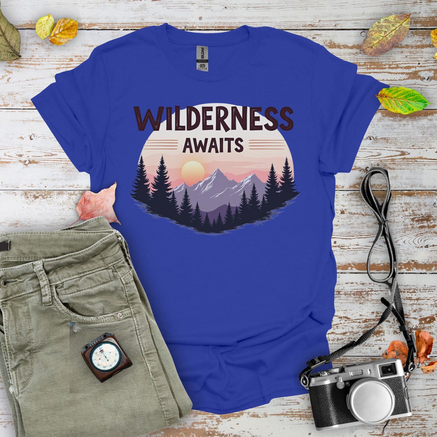 Wilderness Awaits Graphic T-Shirt